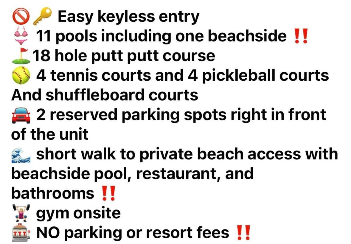 Sunny Daze, Desirable Kid Friendly Resort, 3 Minute Walk To The Beach, Resort Beachside Pool & Restaurant Panama City Beach Buitenkant foto